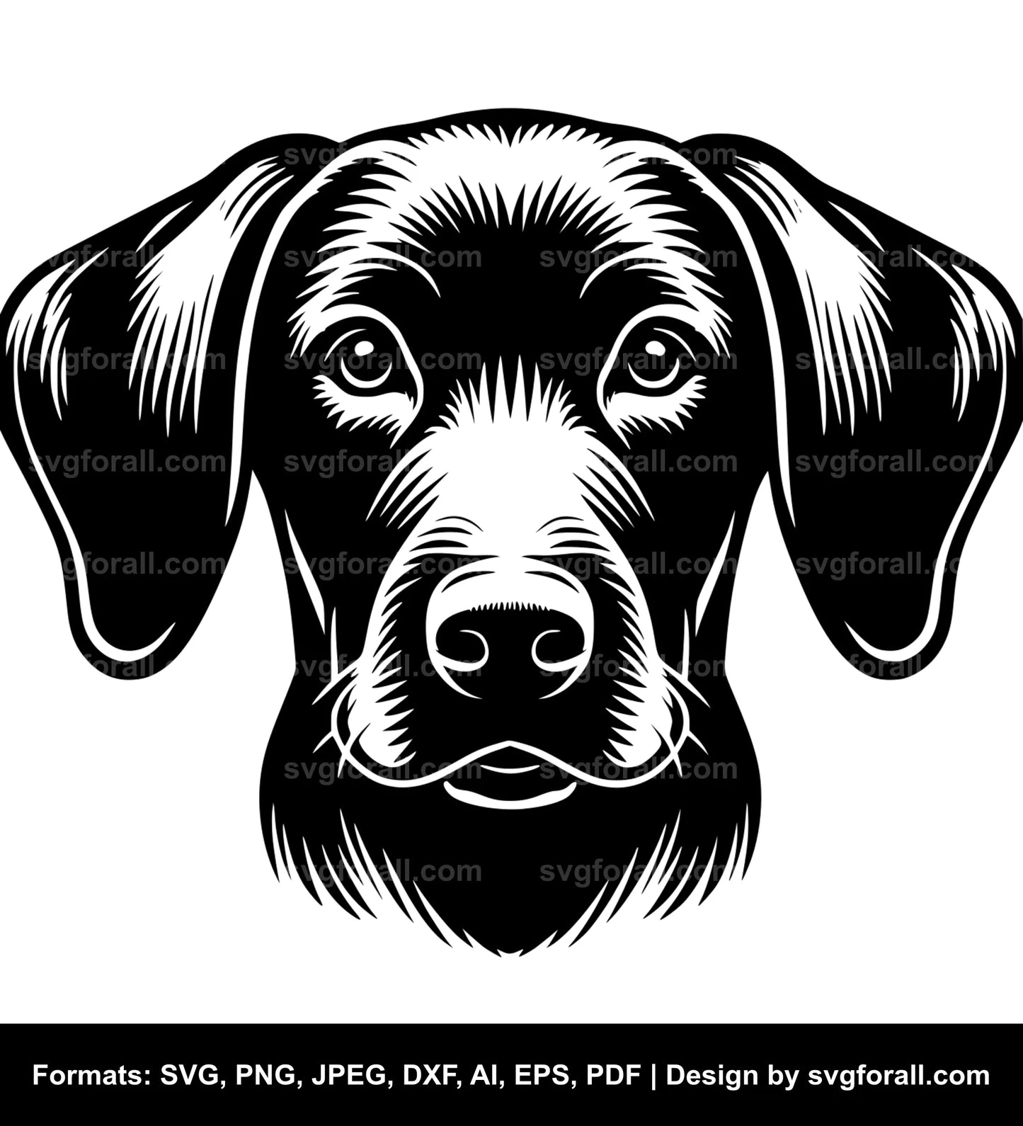 Dog With Floppy Ear SVG Clipart