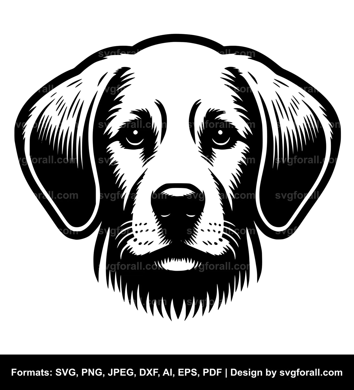 Dog With Floppy Ear SVG Cut File