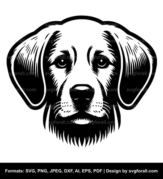 Dog With Floppy Ear SVG Cut File