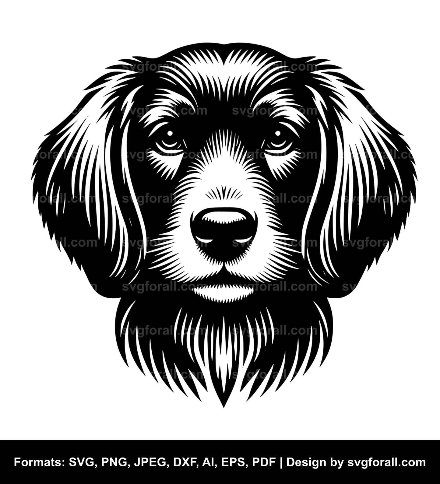 Dog With Floppy Ear SVG Download