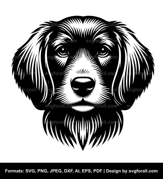 Dog With Floppy Ear SVG Download