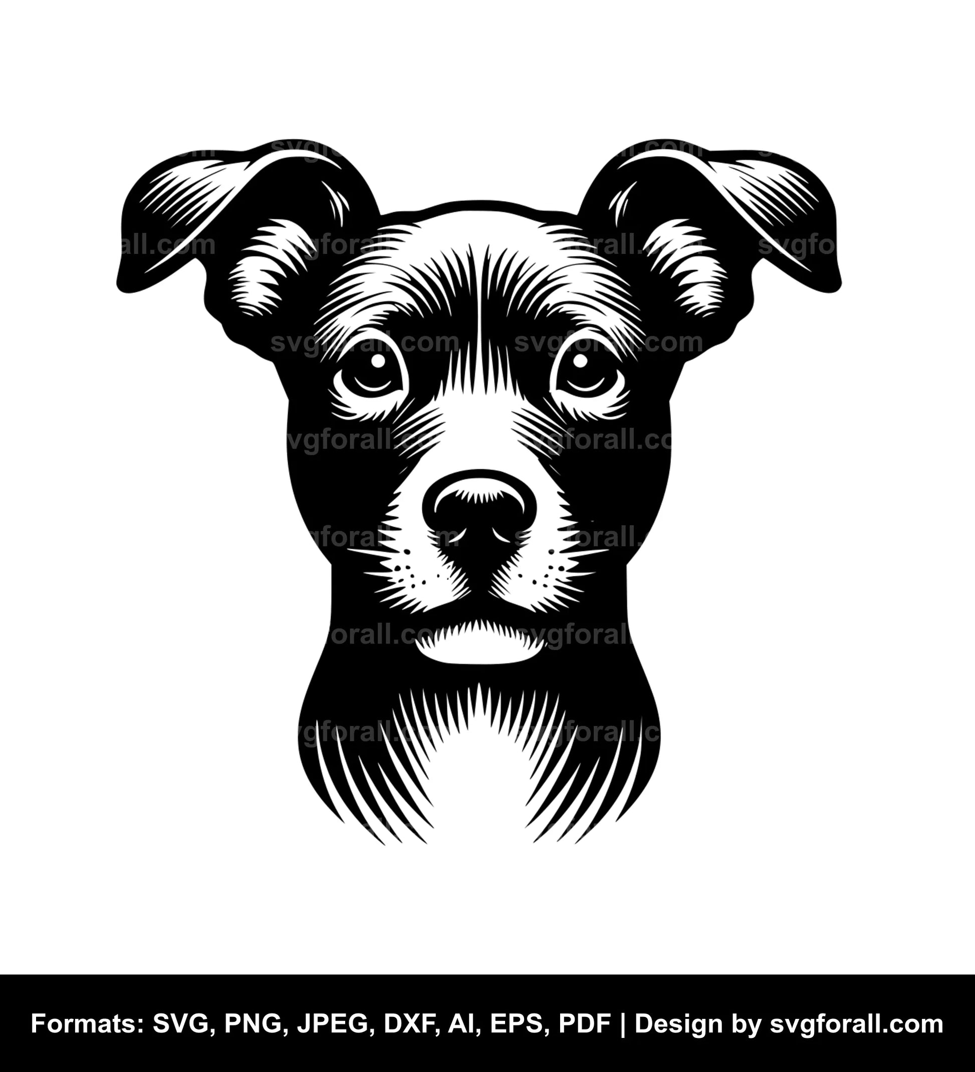 Dog With Floppy Ear SVG PNG