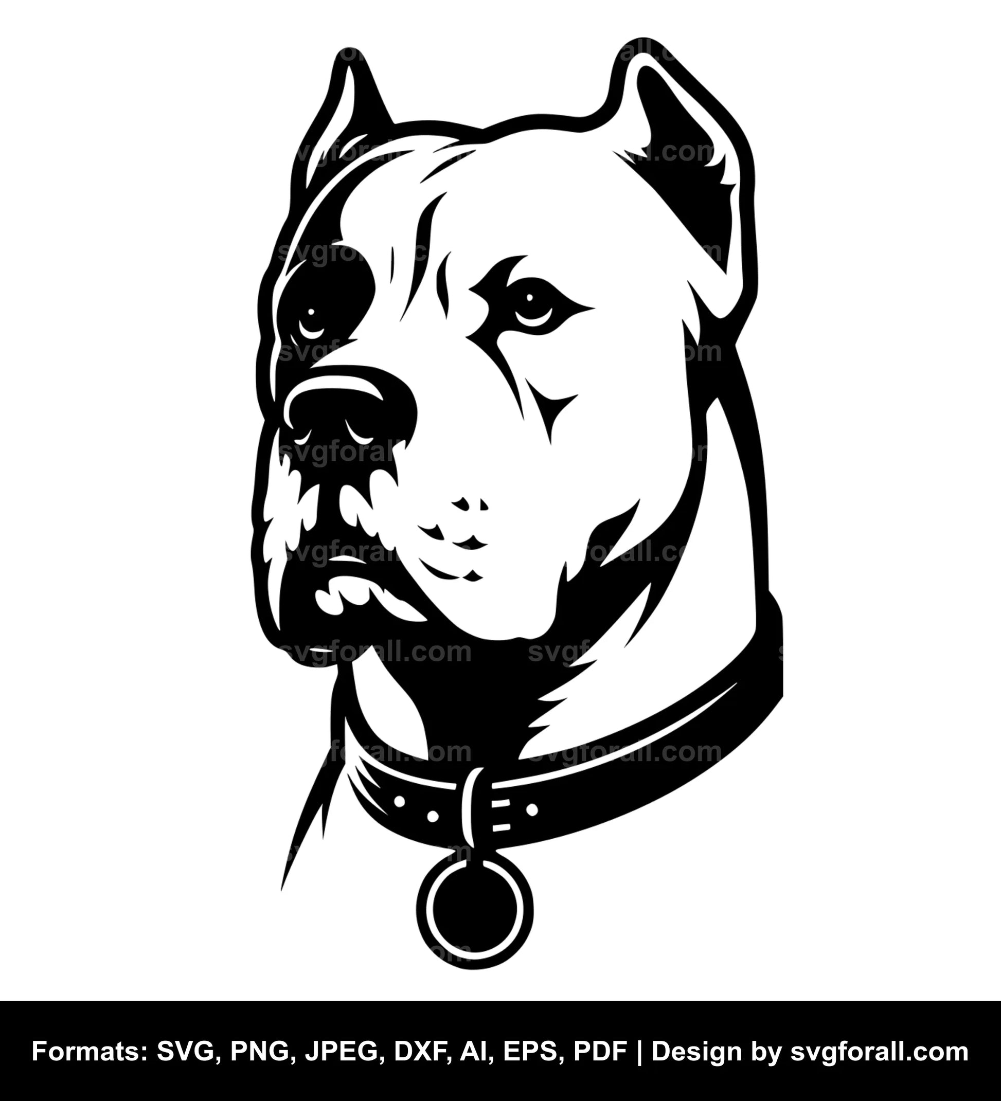 Dogo Argentino SVG PNG