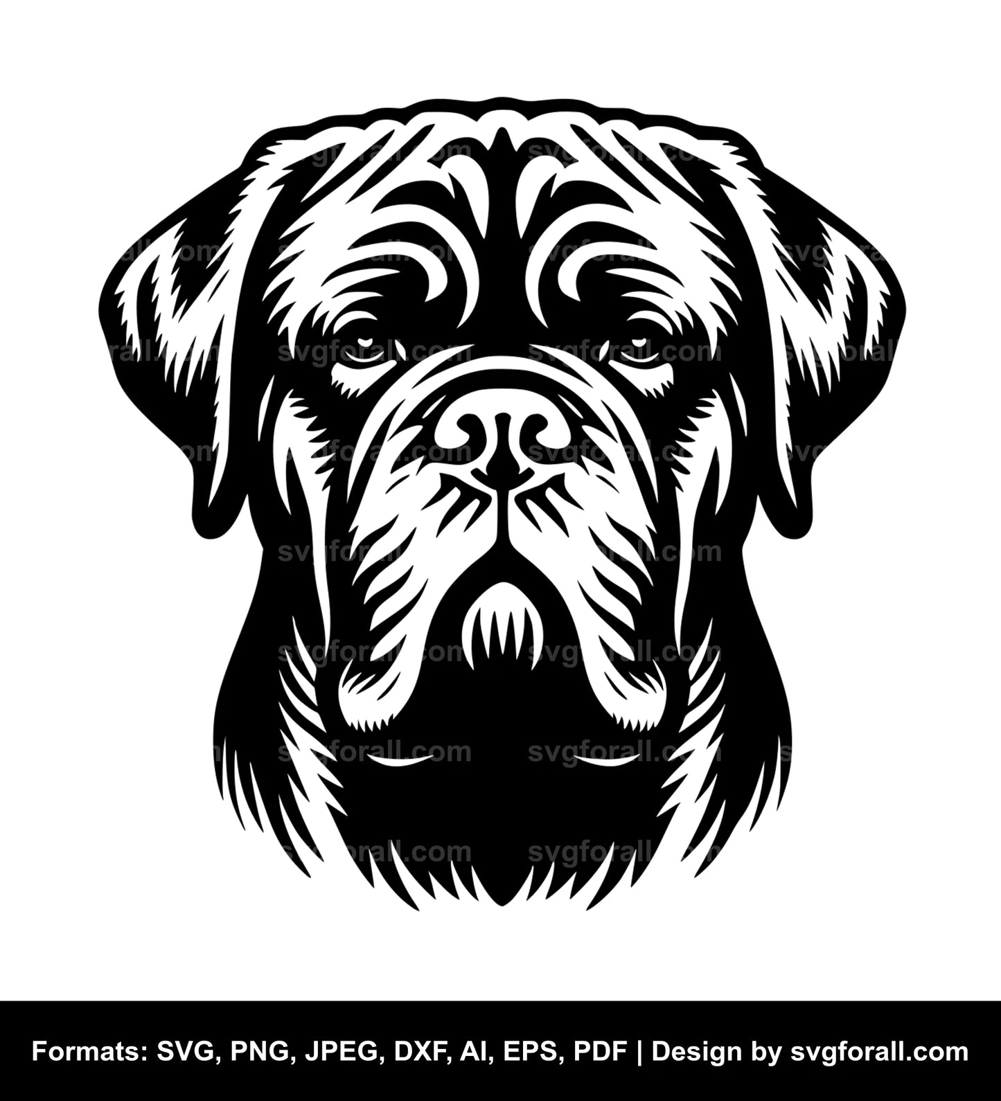 Dogue De Bordeaux SVG PNG