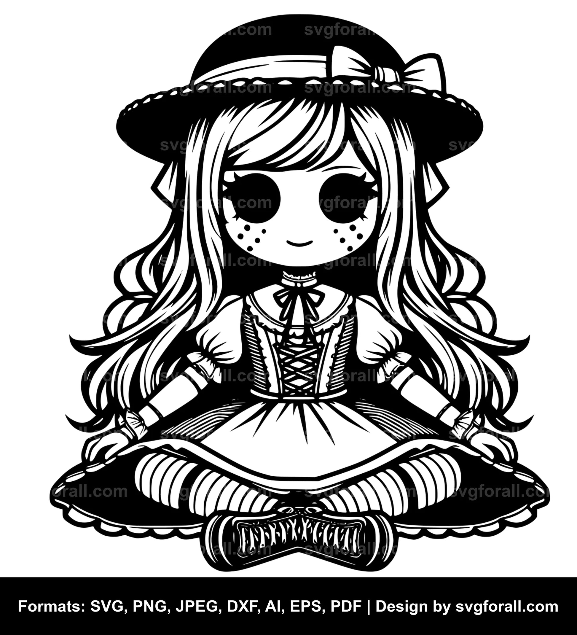 Doll SVG PNG