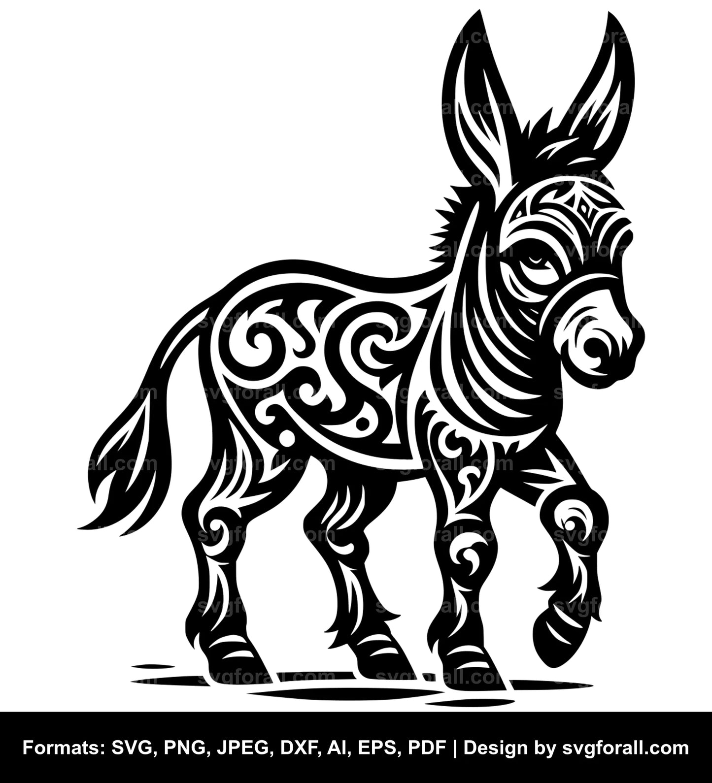 Donkey SVG File