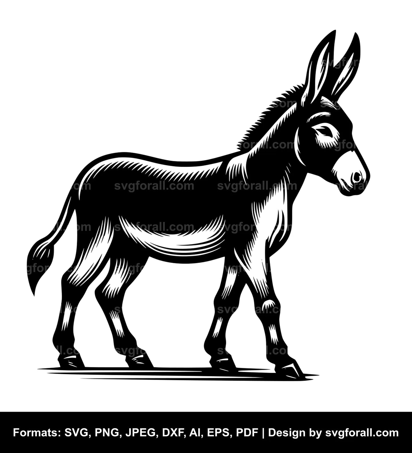 Donkey SVG PNG