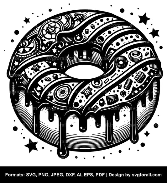 Donut SVG PNG