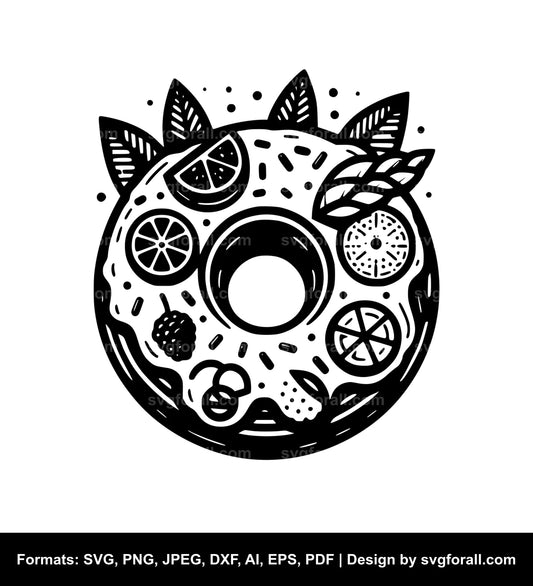 Donut Vector SVG