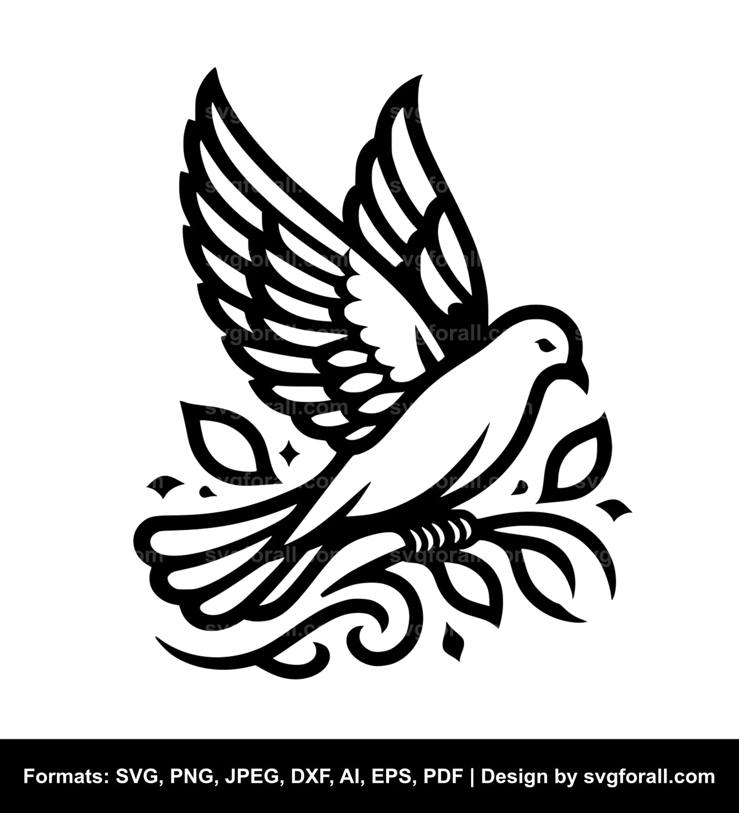 Dove SVG PNG