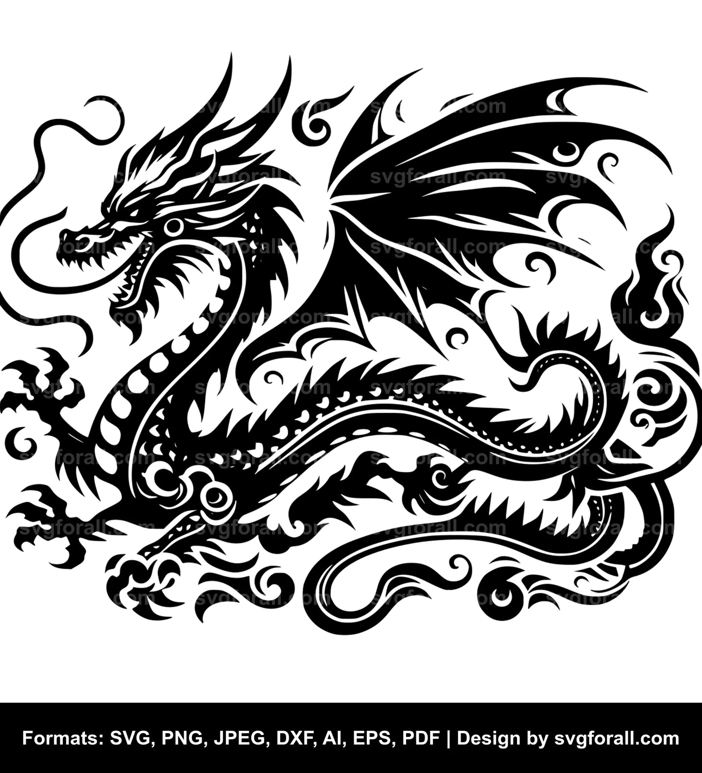 Dragon Clipart SVG