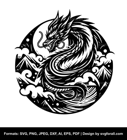 Dragon SVG - For Cricut