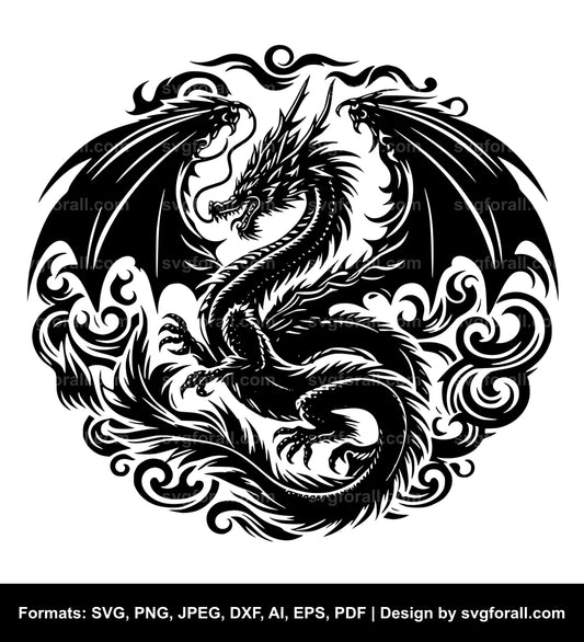 Dragon SVG Clipart