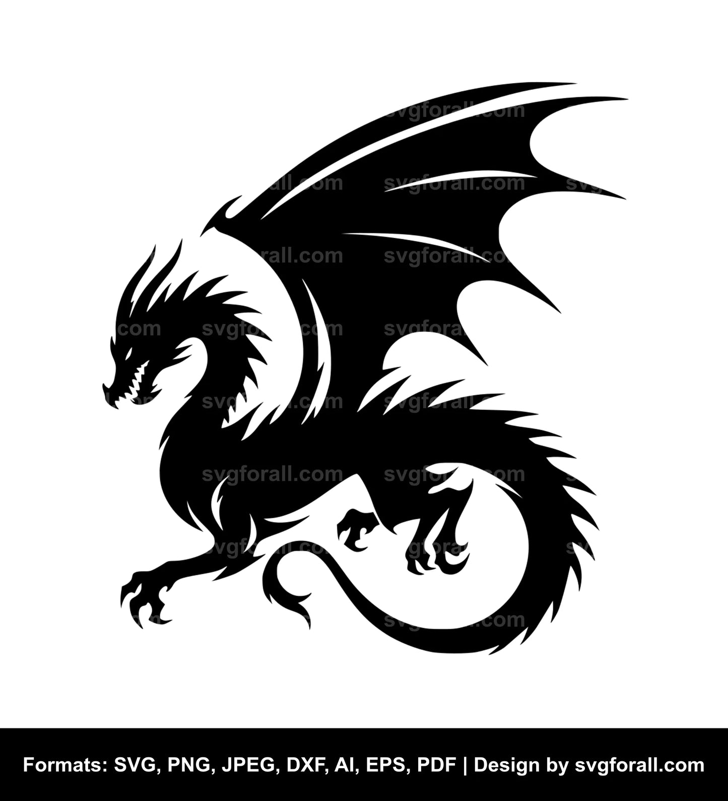 Dragon SVG For Cricut