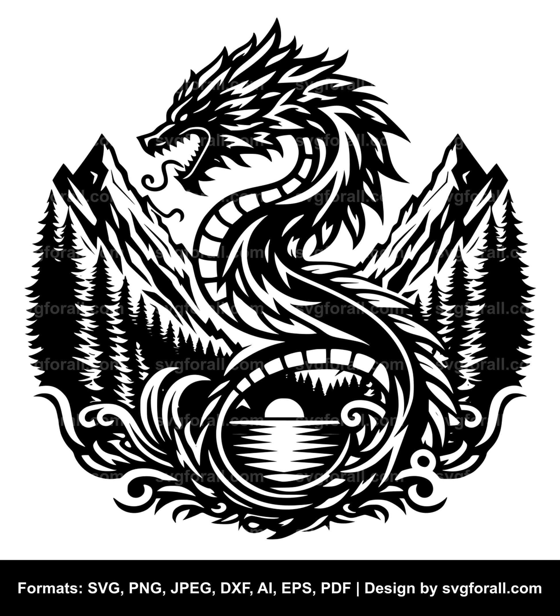 Dragon SVG PNG