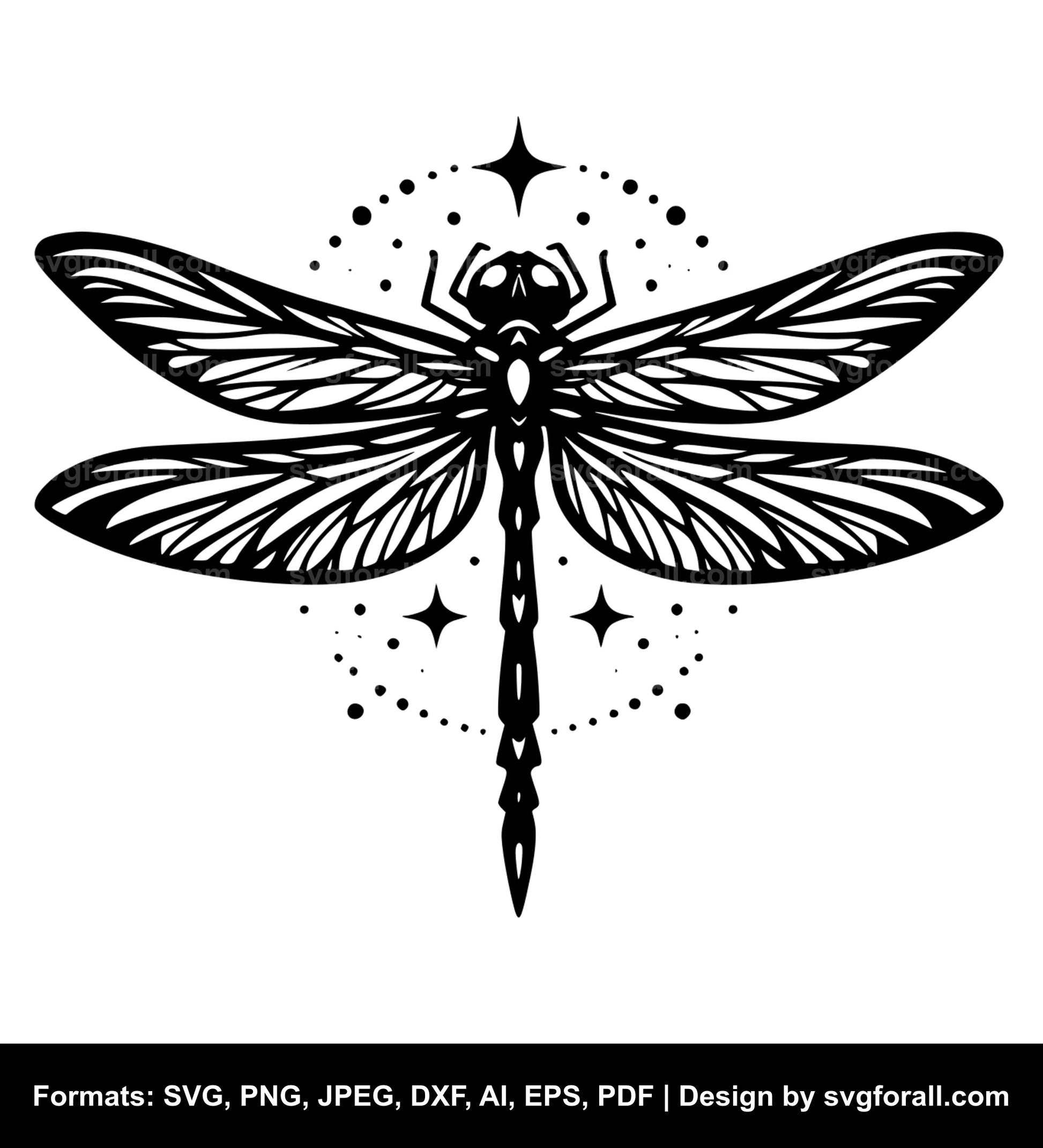 Dragonfly SVG PNG