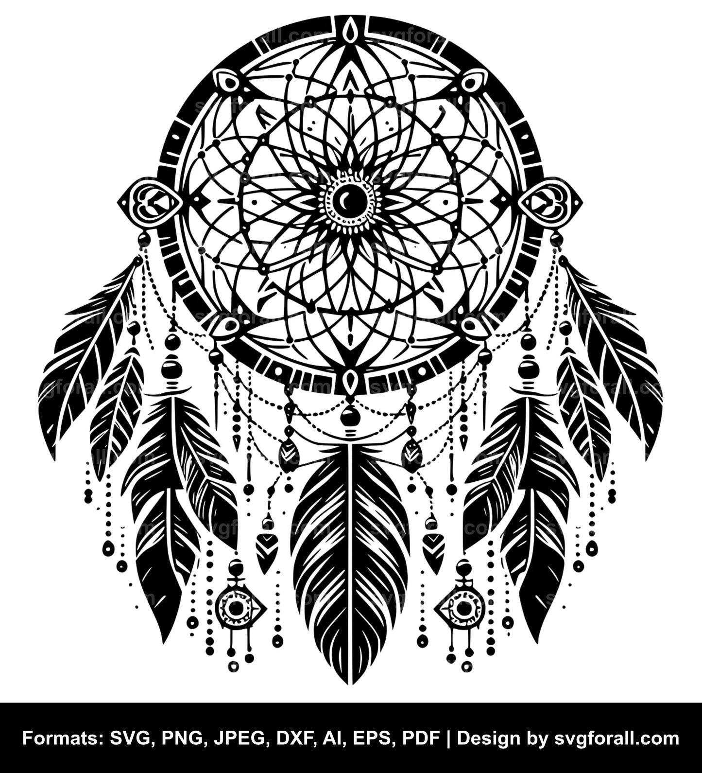 Dreamcatcher SVG Vector