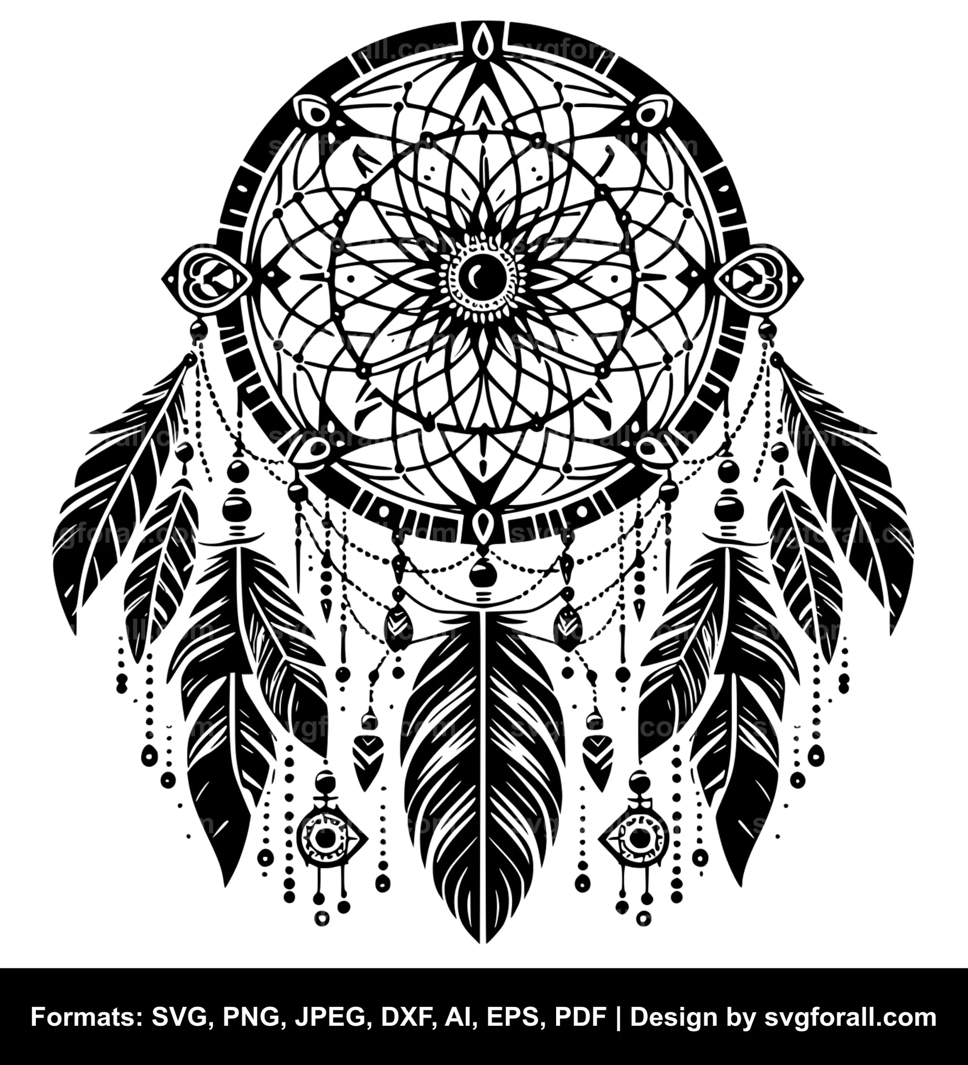 Dreamcatcher SVG Vector