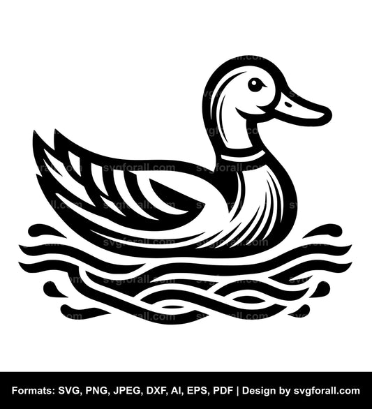 Duck Clipart SVG