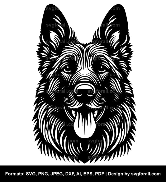 Dutch Shepherd Dog SVG