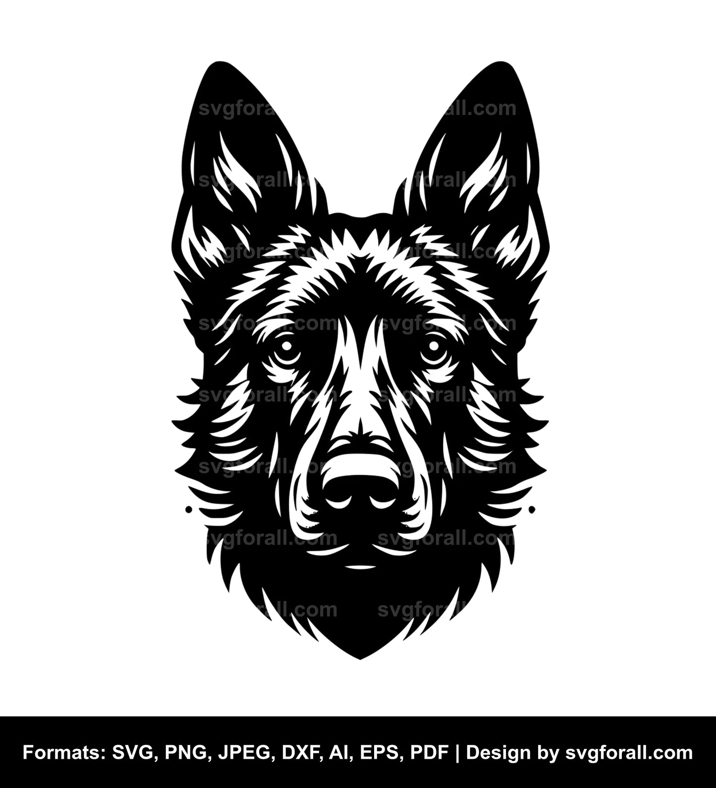 Dutch Shepherd Dog SVG File