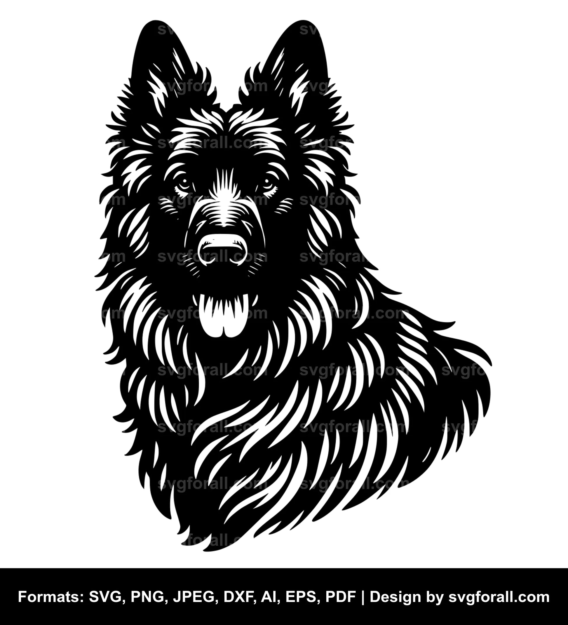 Dutch Shepherd Dog SVG PNG