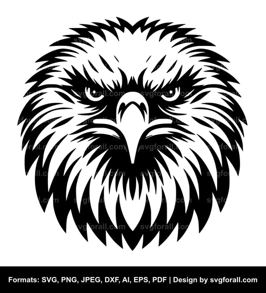 Eagle Face Cricut SVG