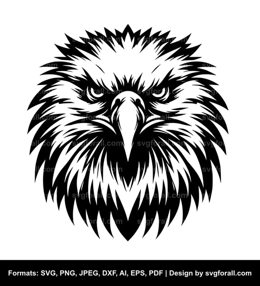 Eagle Face SVG PNG