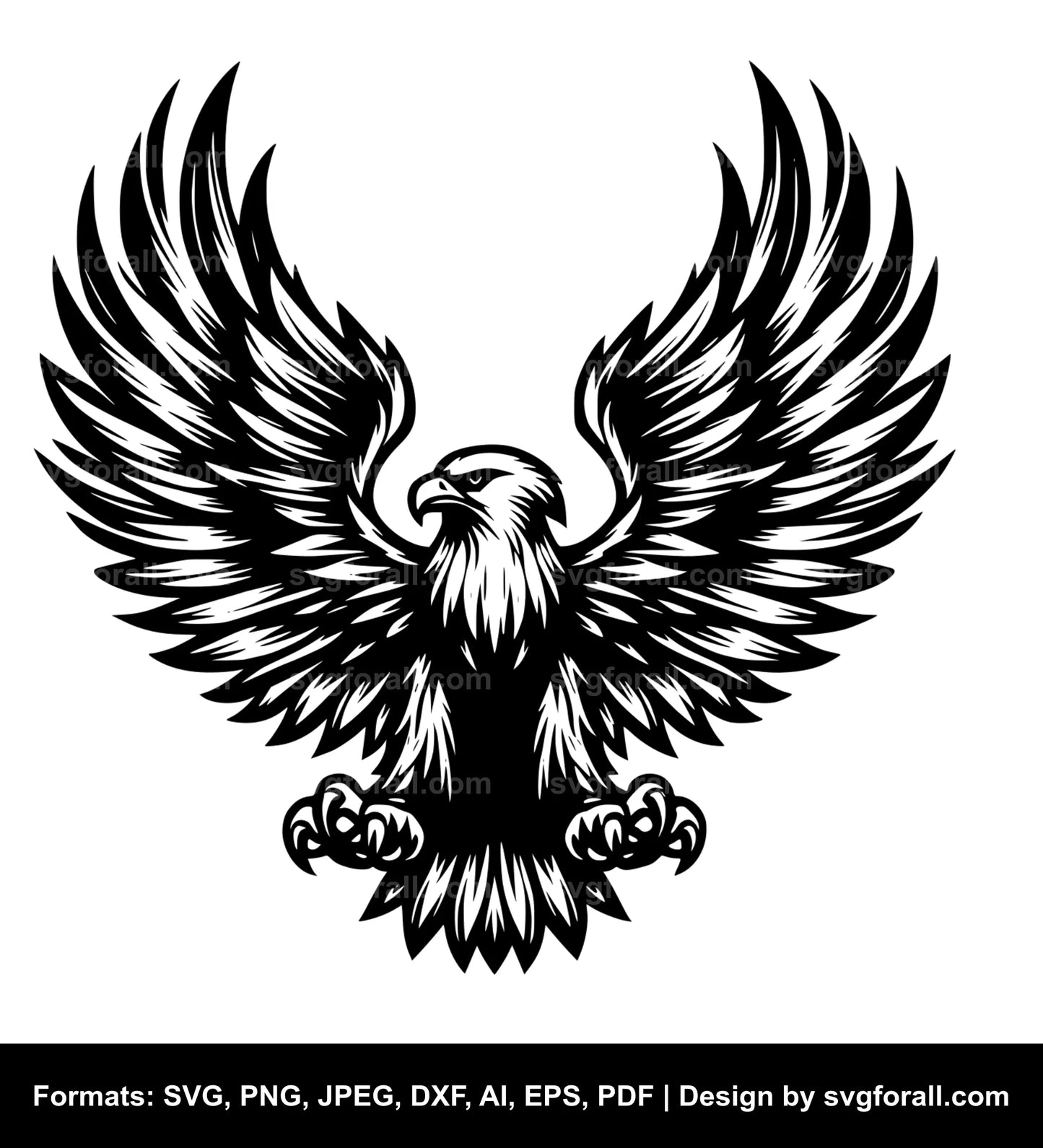 Eagle Wings SVG File