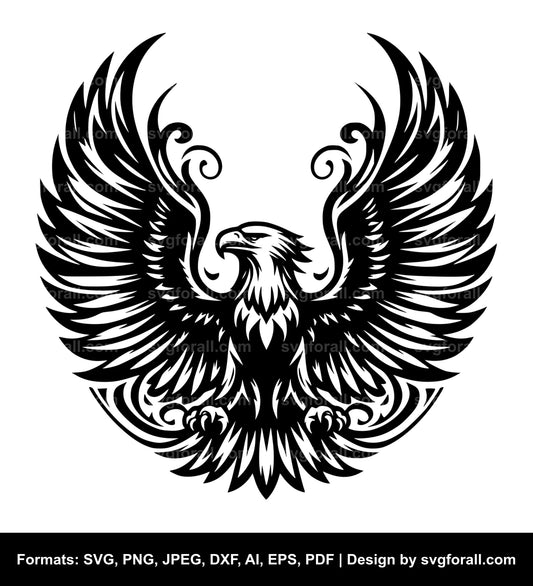 Eagle Wings SVG Vector