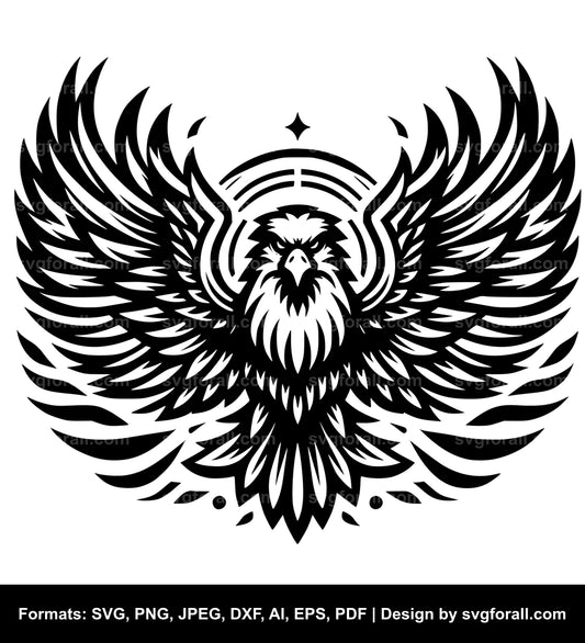 Eagle Wings Vector SVG