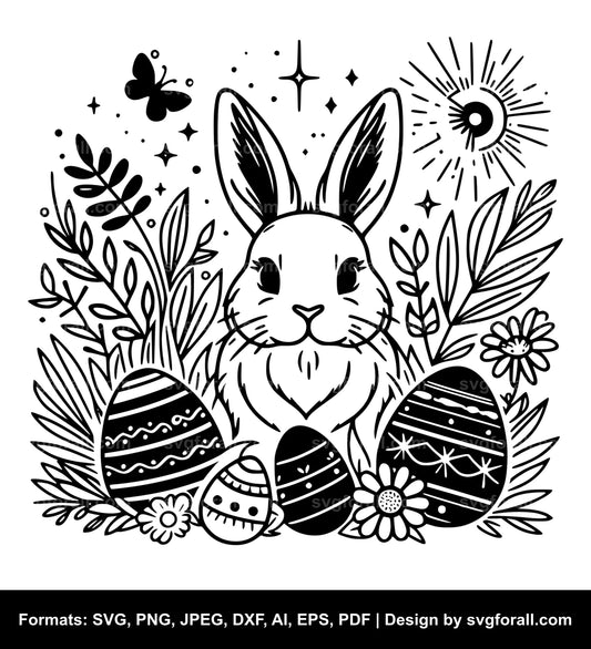 Easter Bunny SVG