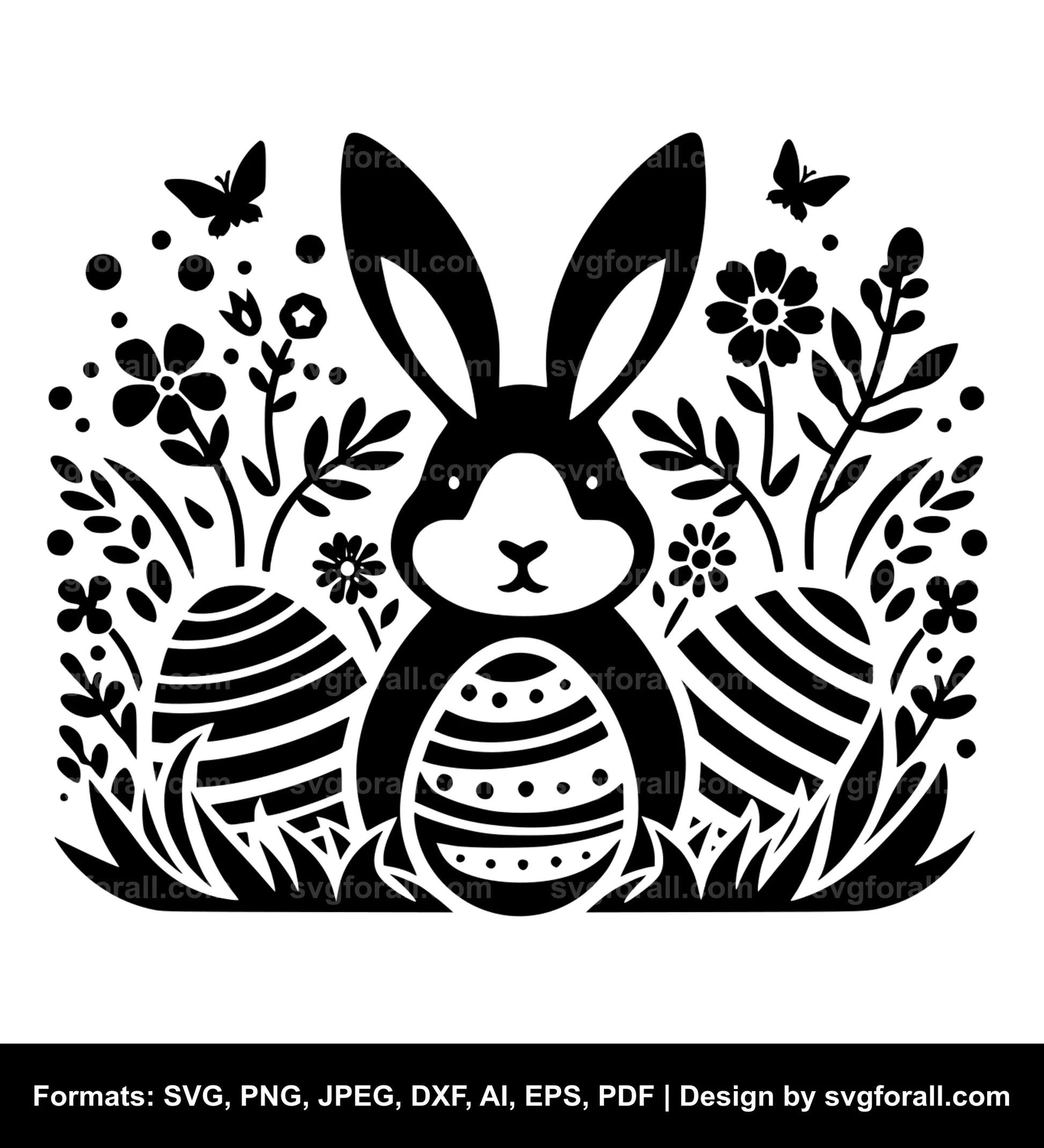 Easter Bunny SVG File