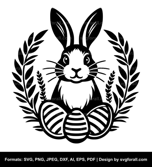 Easter Bunny Vector SVG