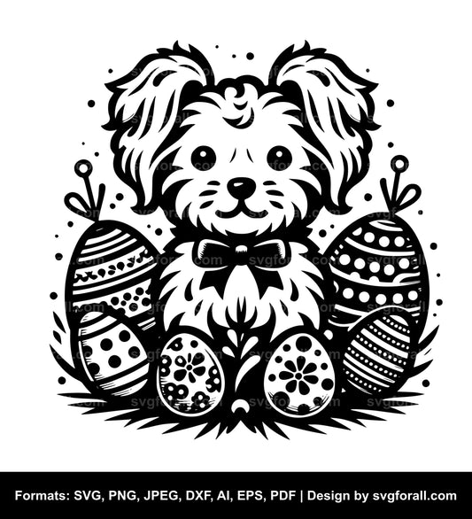 Easter Dog SVG