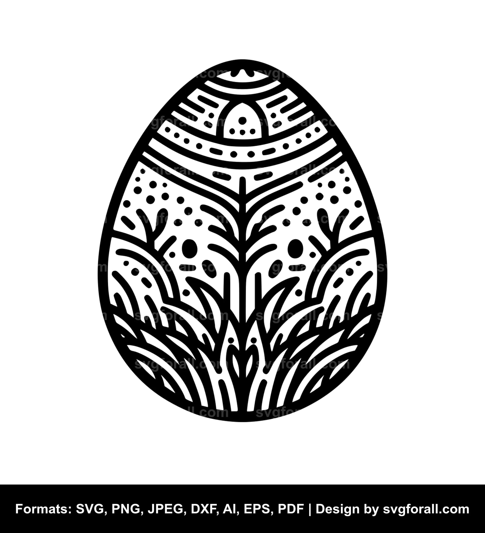 Easter Egg SVG PNG