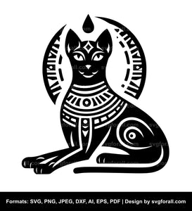 Egyptian Cat SVG