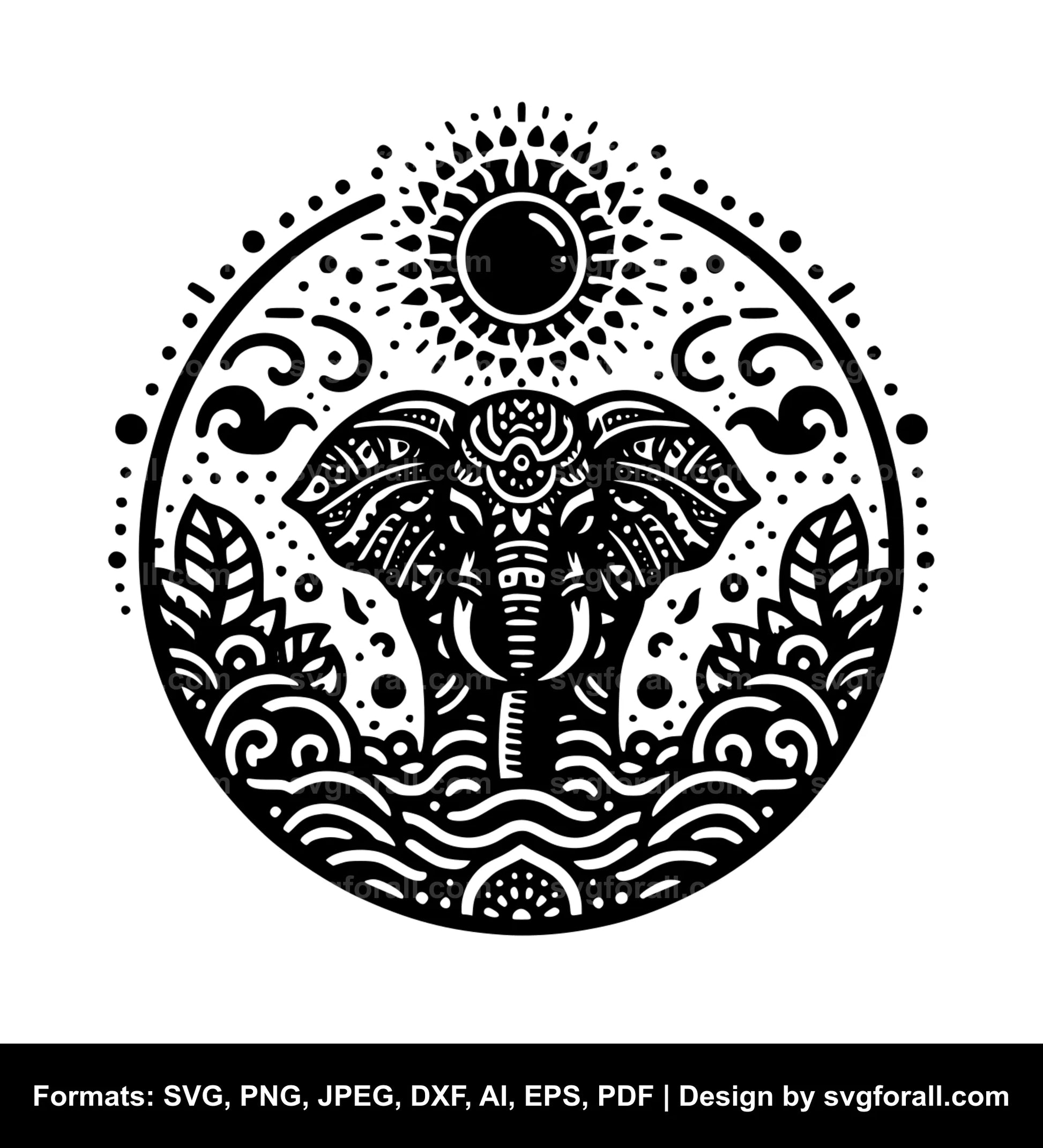 Elephant SVG