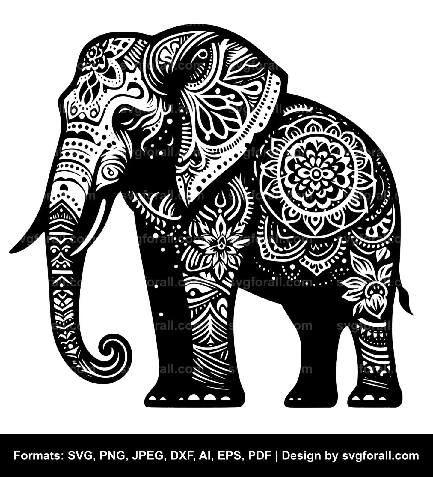 Elephant SVG [for Cricut]