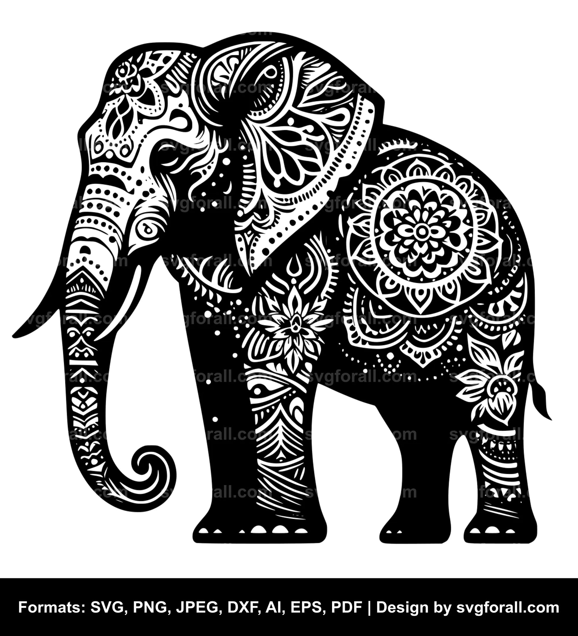 Elephant SVG [for Cricut]