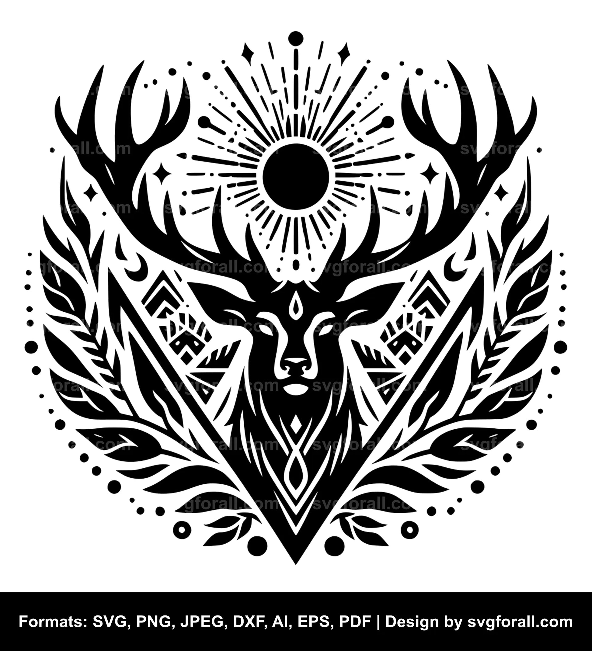 Elk Cricut SVG