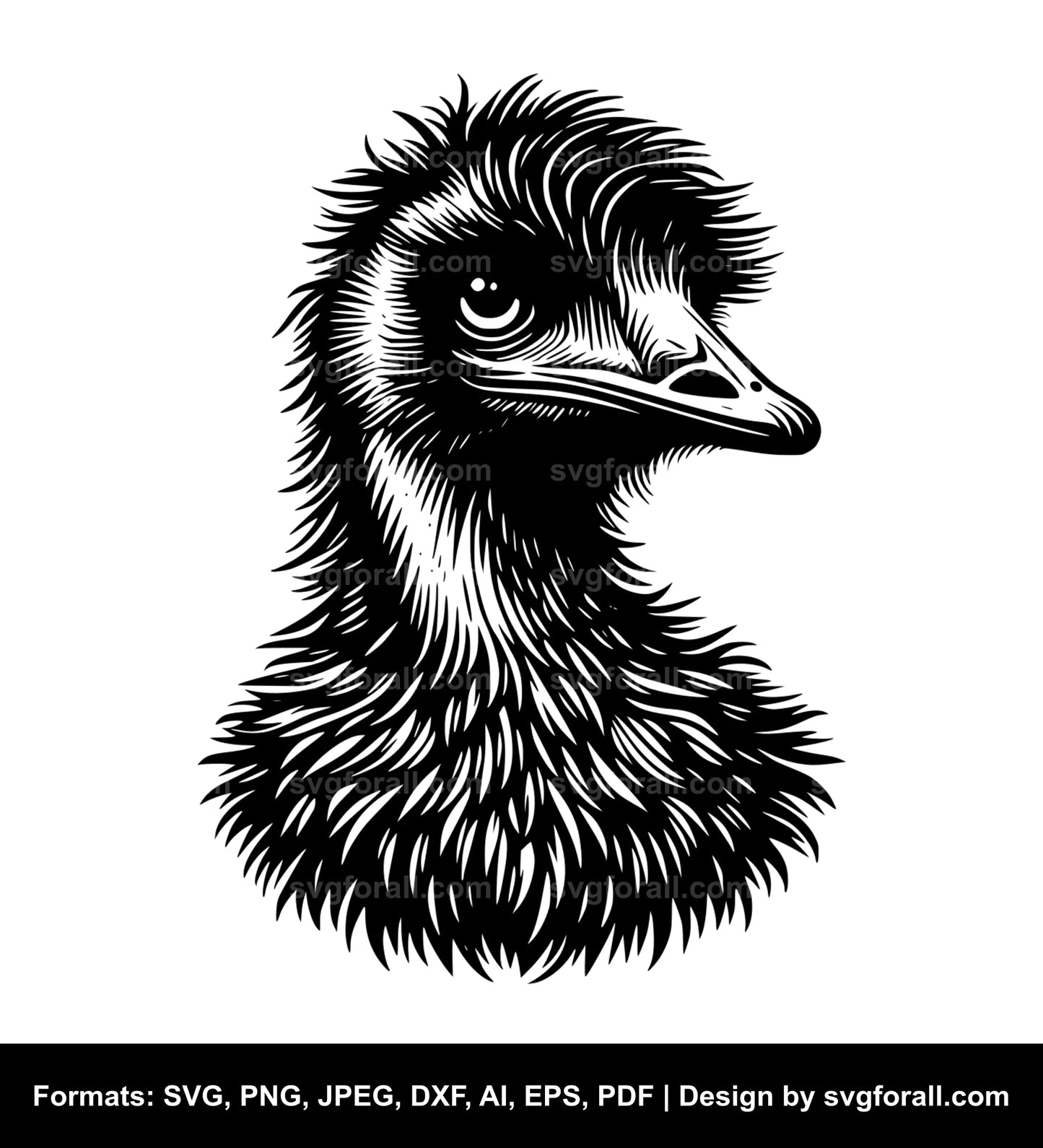 Emu Black SVG