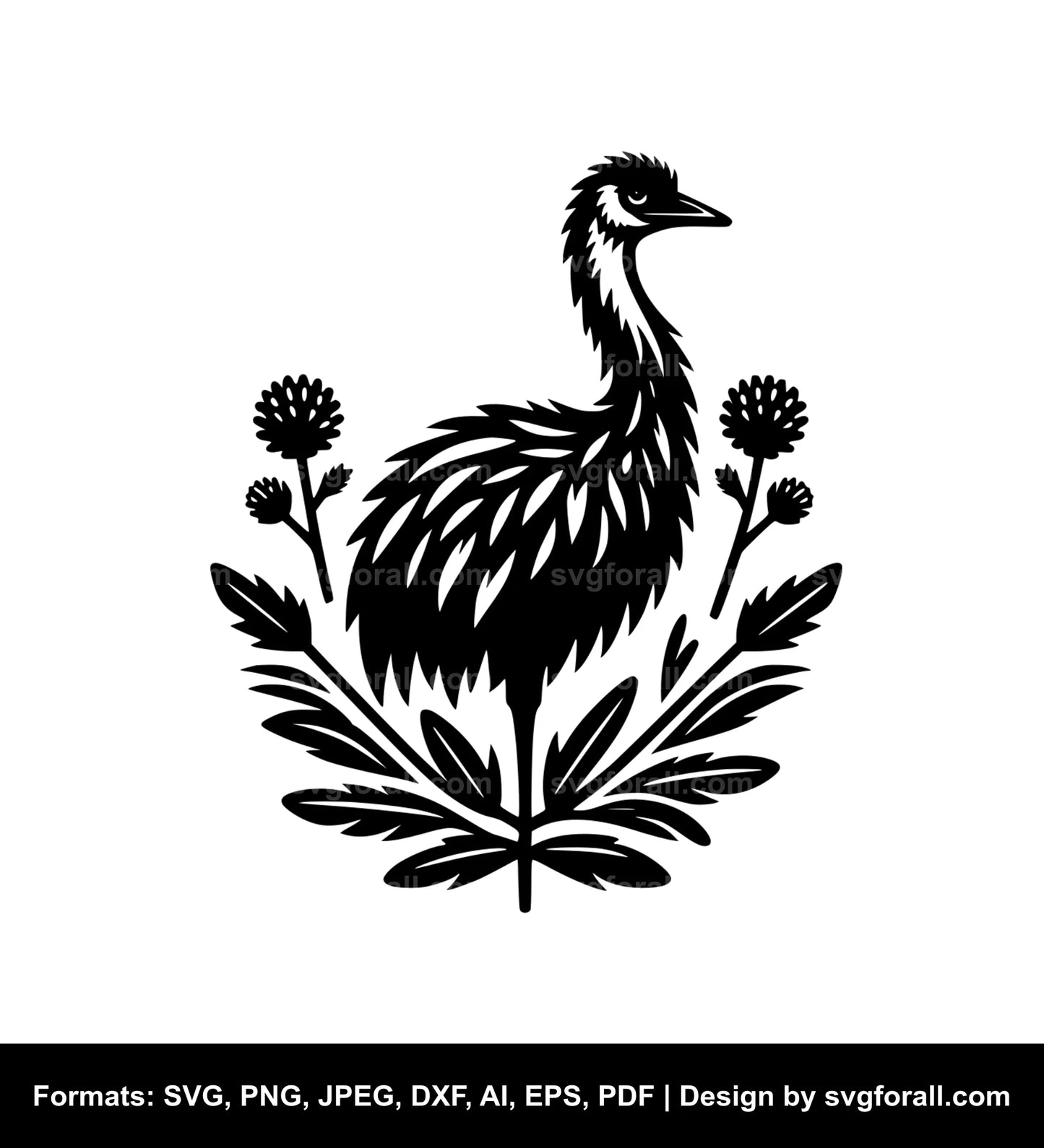 Emu Vector SVG