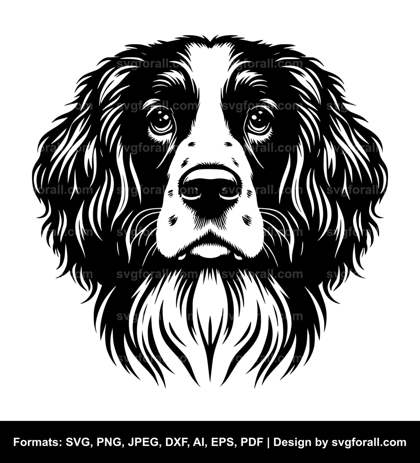 English Springer Spaniel Dog SVG