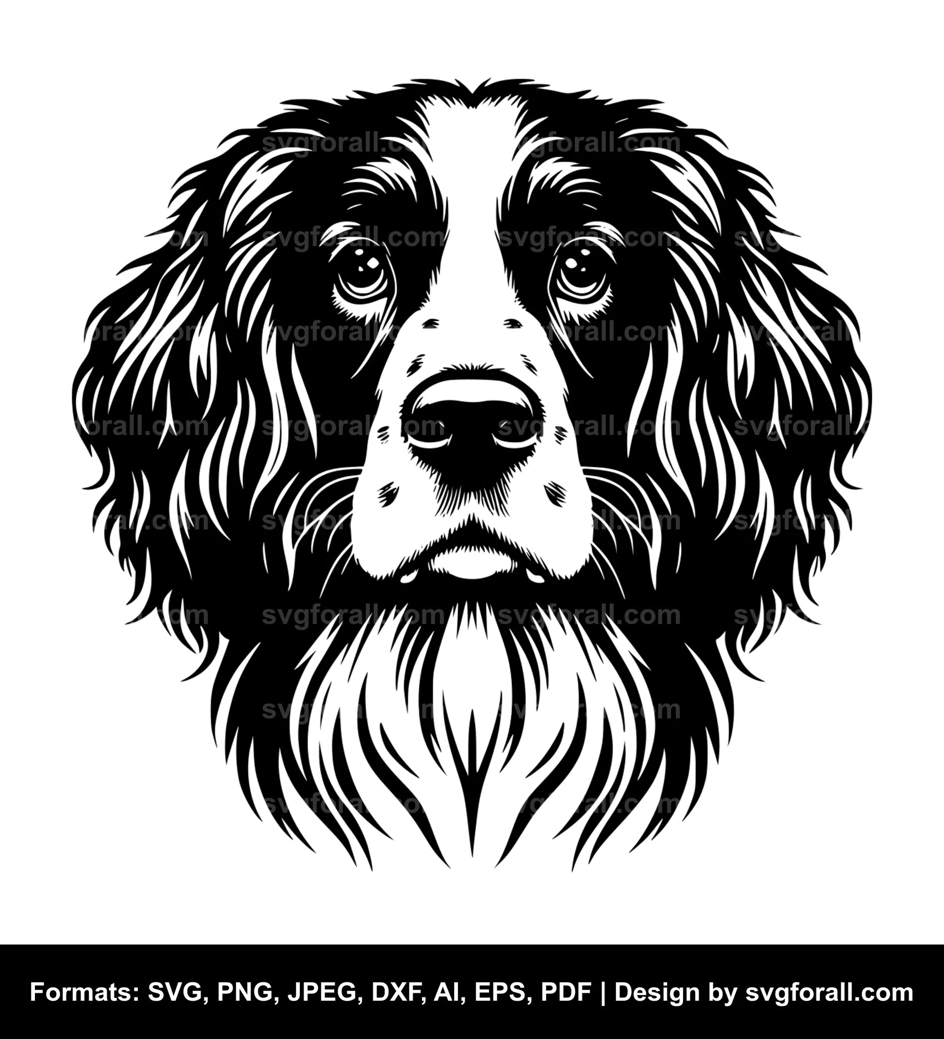 English Springer Spaniel Dog SVG