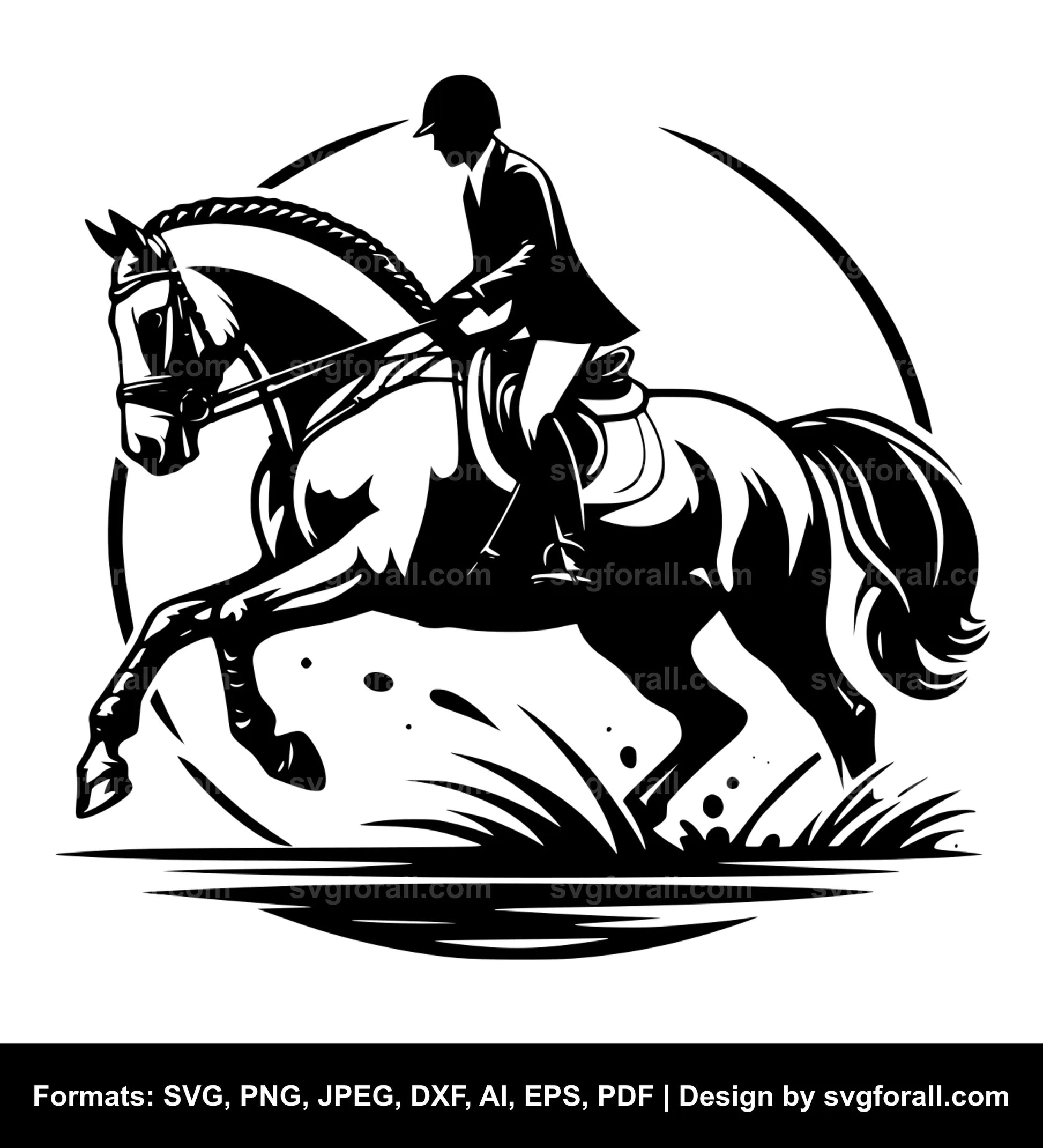 Equestrian SVG PNG