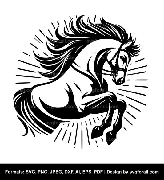 Equestrian SVG Vector