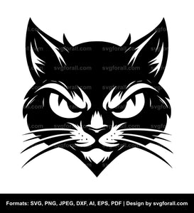 Evil Cat SVG