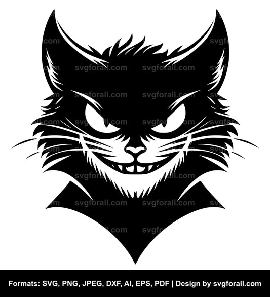 Evil Cat SVG