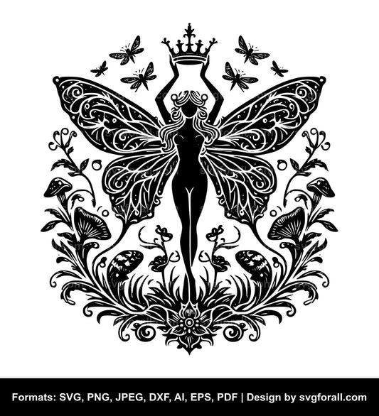 Fairy Black SVG